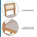 Ver imagem 4 de Conjunto 4 Cadeiras Madeira Maciça Origem