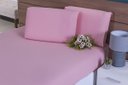 Ver imagem 1 de Jogo De Lençol Solteiro King 2 Peças 200 Fios 40cm Altura Rose