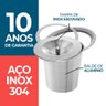 Cesto Lixeira Pia Cozinha Embutir 5 L Inox 304 Não Enferruja - 2