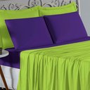 Ver imagem 3 de Jogo de Cama Casal Nobre 4 Peças Lençol com Elástico de 30cm de Altura Malha 100% Algodão -
