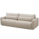 Ver imagem 2 de Sofá Retrátil 3 Lugares Sala de Estar Living 270cm Sevilha F04 Linho Bege - Lyam Decor