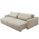 Ver imagem 7 de Sofá Retrátil 3 Lugares Sala de Estar Living 270cm Sevilha F04 Linho Bege - Lyam Decor