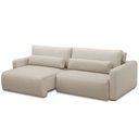 Ver imagem 6 de Sofá Retrátil 3 Lugares Sala de Estar Living 270cm Sevilha F04 Linho Bege - Lyam Decor