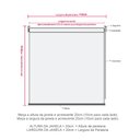 Ver imagem 4 de Persiana Rolo Translucida Branca - 1,30m x 2,40m