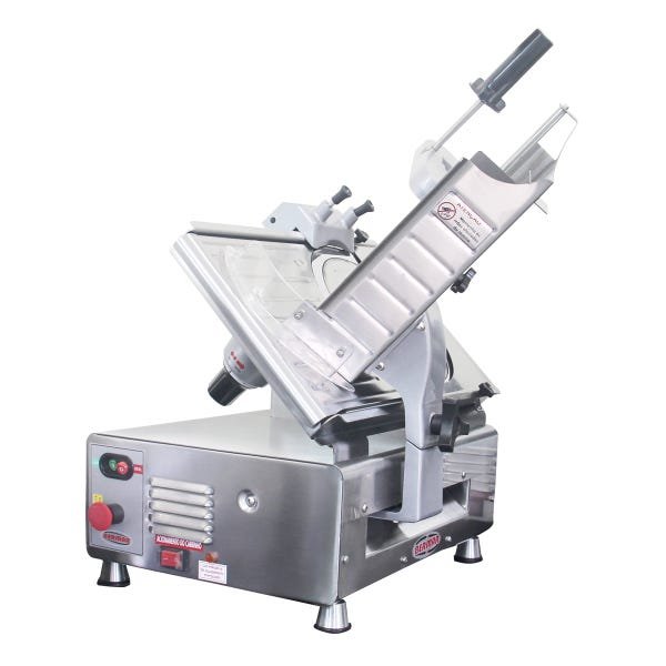 Cortador Fatiador Industrial Automático Lâmina De Cromo 30Cm Espessura ...