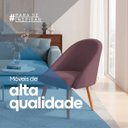 Ver imagem 4 de Kit 02 Poltrona Cadeira para Sala Orgânica Curva Redonda Confortável Reforçada Recepção Suede Rosê