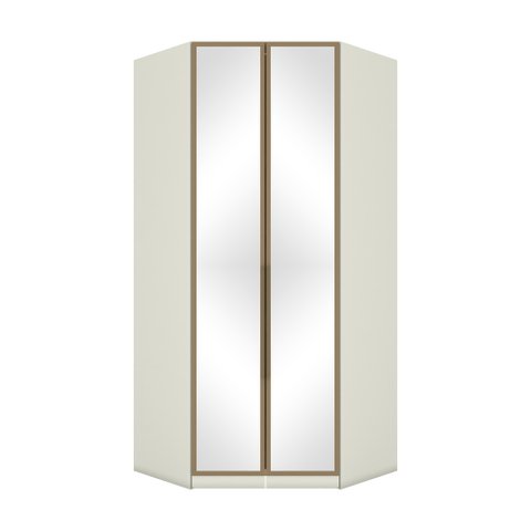 Canto Closet Modulado 02 Portas com Espelho 03 Gavetas Seletto Henn