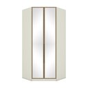 Ver imagem 1 de Canto Closet Modulado 02 Portas com Espelho 03 Gavetas Seletto Henn
