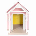 Ver imagem 7 de Casinha de Brinquedo Artesanal Mdf com Telhado Branco/rosa L12 - Gran Belo Casinha Infantil