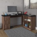 Ver imagem 1 de Mesa para Escritório em L 3 Gavetas Mali Artany