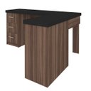 Ver imagem 3 de Mesa para Escritório em L 3 Gavetas Mali Artany