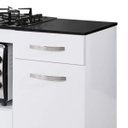 Ver imagem 6 de Balcão de Cozinha para Cooktop 2 Portas Violeta Kaiki Móveis