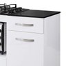 Balcão de Cozinha para Cooktop 2 Portas Violeta Kaiki Móveis - 6