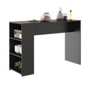 Ver imagem 2 de Bancada para Cozinha Americana Gourmet 136x93x50cm Preto