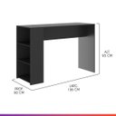 Ver imagem 3 de Bancada para Cozinha Americana Gourmet 136x93x50cm Preto