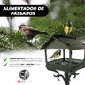 Kit 2 Alimentador Comedouro Tratador de Pássaros Casa - 5