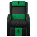 Ver imagem 3 de Poltrona Gamer Troia Streammer Reclinável Luxo Resistente até 150kg:corino Preto/verde