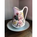 Ver imagem 1 de Jarra E Bacia Porcelana Pintada A Mão