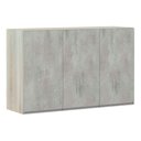 Ver imagem 1 de Armário Para Cozinha 120cm 3 Portas Lis Legno Crema