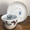 Kit 2 Xícaras Chá, Bodas De Porcelana, 20 Anos De Casamento - 4