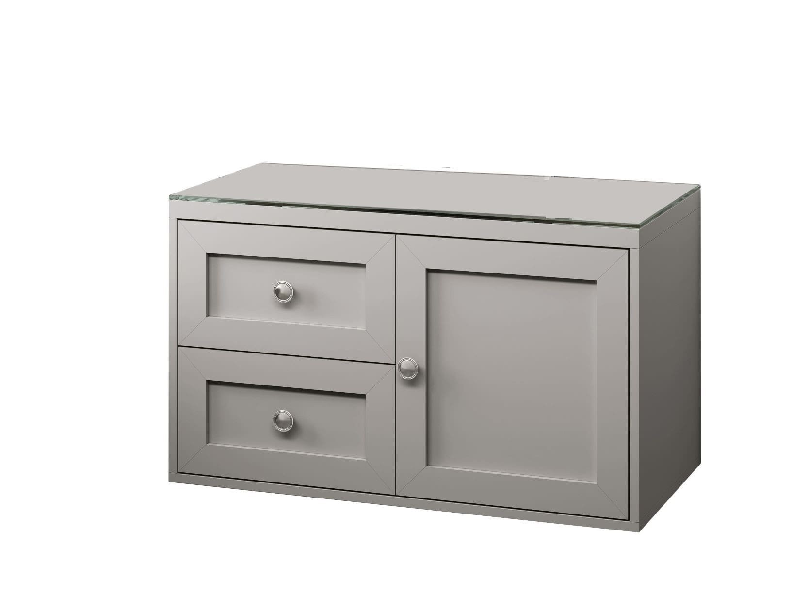 Ver imagem 1 de Gabinete Para Banheiro Provençal 80 Sem Cuba Suspenso