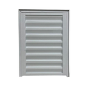 Ver imagem 4 de Abrigo Alçapão Portinhola Aluminio Branco 80x60 Linha25