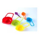 Ver imagem 2 de Kit com 4 unidades do kit com 6 Colheres Medidoras Coloridas - 24 peças