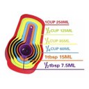 Ver imagem 3 de Kit com 4 unidades do kit com 6 Colheres Medidoras Coloridas - 24 peças