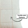 Capa de Almofada Tecido Boucle Drapeada Cores 50x50cm - Bege Claro - 4