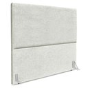 Ver imagem 1 de Cabeceira Queen 160 Cm com Frame Luna Boucle Cinza Claro Artte