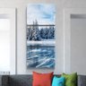 Quadro Decorativo Paisagem Fria Neve Inverno Gelo Natureza - 2