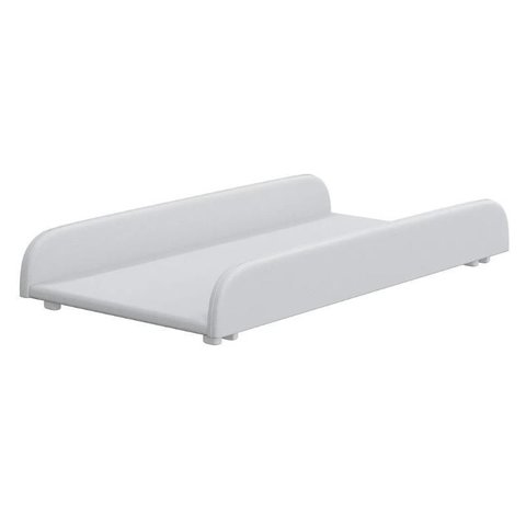 Trocador Portátil para Berço em Corino Branco