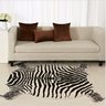 Tapete de Pele Sintética 1,50x2,00M Zebra - Joli Tapetes - 2