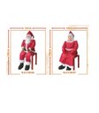 Ver imagem 1 de MAMÃE NOEL DE 1,50 CM DE ALTURA DECORAÇÃO ENFEITE DE NATAL