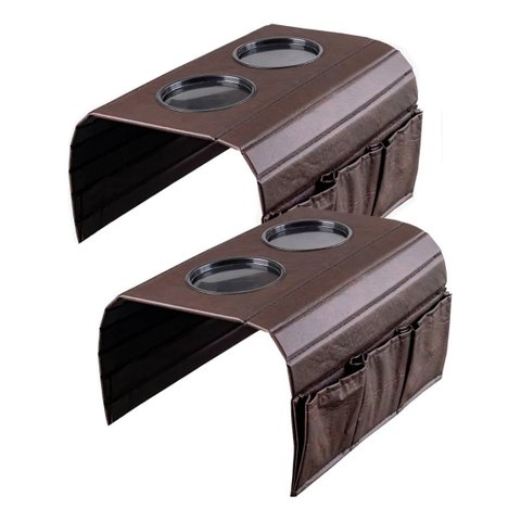 Esteira Porta Copo para Braço de Sofá:marron