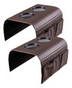 Ver imagem 1 de Esteira Porta Copo para Braço de Sofá:marron