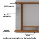 Ver imagem 6 de Painel Suspenso Tv 55 Pol 160 Cm Denver Off White Naturalle Bechara