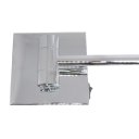 Ver imagem 2 de Espelho de Aumento Quadrado de Parede com Luz - Cromado - E6505 - Italy Line