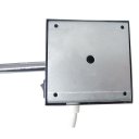 Ver imagem 5 de Espelho de Aumento Quadrado de Parede com Luz - Cromado - E6505 - Italy Line