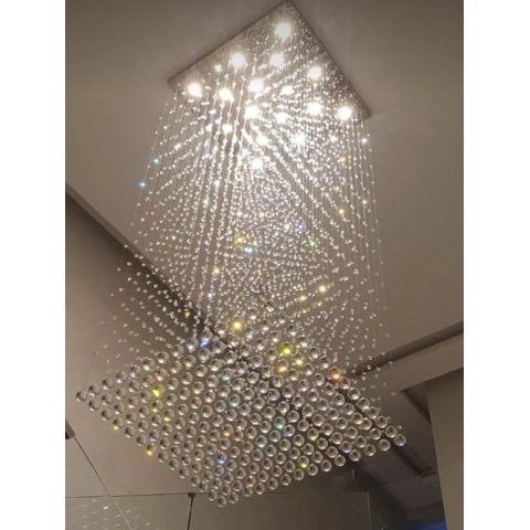 Lustre de Cristal Legítimo 3 Metros de Altura