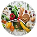 Ver imagem 1 de Relógio De Parede Nutricionista Nutrição Quartz Silencioso Decorações