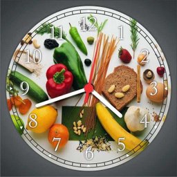 Relógio De Parede Nutricionista Nutrição Quartz Silencioso Decorações - 4