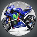 Ver imagem 3 de Relógio De Parede Motos Motocicletas GP Corrida Quartz Silencioso Decorações