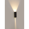 Arandela LED Nordecor Tynn 2293 - Preta | 2*2,5W / IP65 / 3000K / 150lm - 2