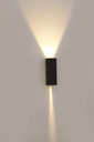 Ver imagem 2 de Arandela LED Nordecor Tynn 2293 - Preta | 2*2,5W / IP65 / 3000K / 150lm