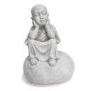 Ver imagem 1 de Escultura de Buda Decorativa em Poliresina 34x24cm