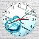 Ver imagem 4 de Relógio De Parede Medicina Médicos Consultórios Quartz Silencioso Decorações
