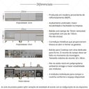 Ver imagem 3 de Armário de Cozinha Modulada Veneza Multimóveis Mp2261