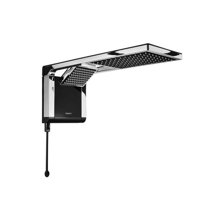 Chuveiro Lorenzetti Acqua Duo Ultra 220V/6800W Preto/Cromado