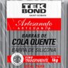 Cola Quente Bastão Fino Transparente 1kg - Tekbond 20921011000 - 2